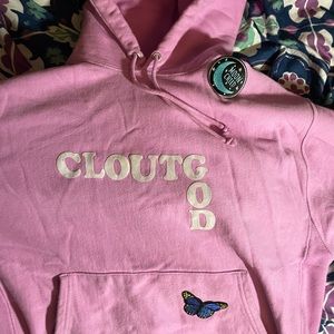 Champion custom hoodie!! Sz large